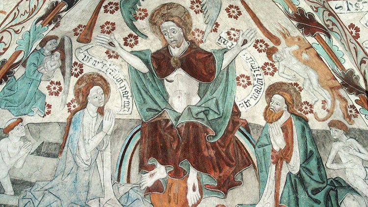 Kvällsöppet med föredrag: Nymålat anno 1473 – Upplands medeltida kyrkmålningar.