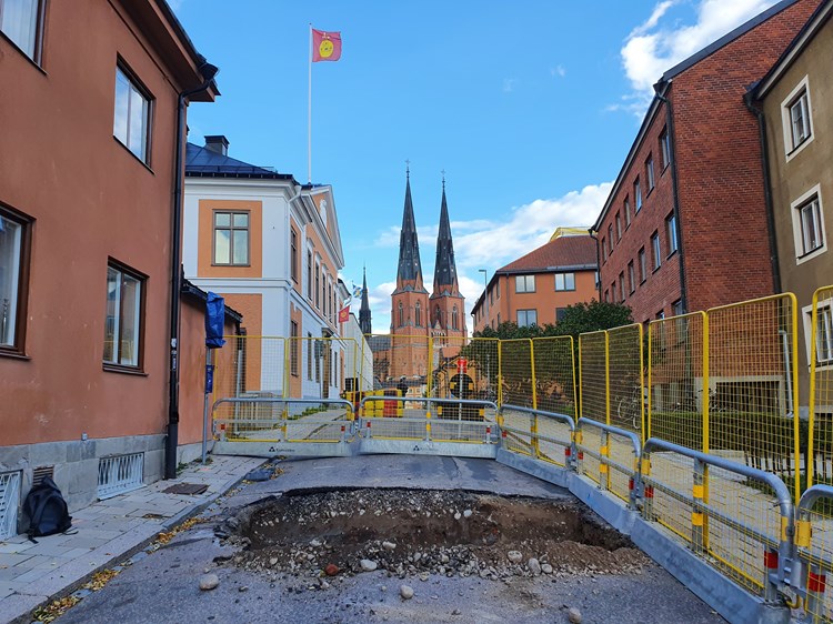 Arkeologi i och kring Svartmangatan i Uppsala