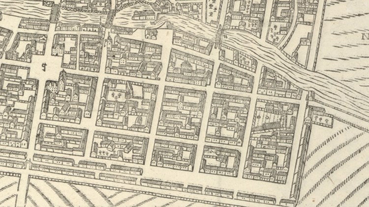 Vid och bortom stadsdiket - Kungsgatan & Klostergatan i Uppsala