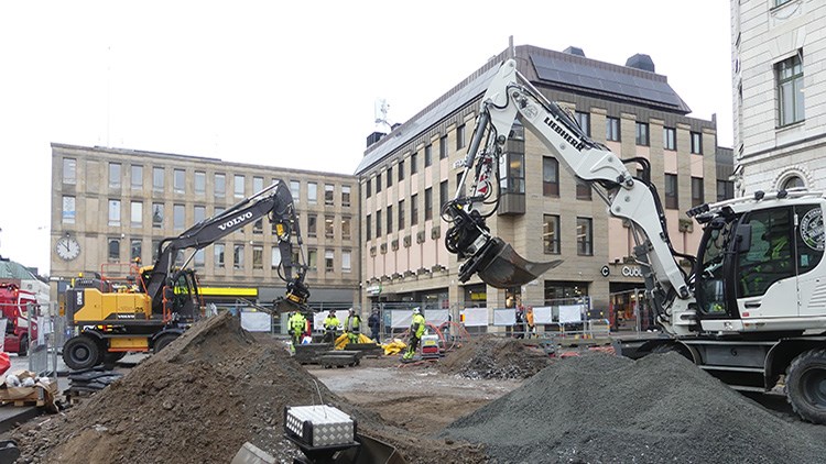 Hypermodernt vattensystem på Stora torget – från 1700-talet!