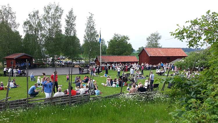 Nationaldagsfirande på Disagården