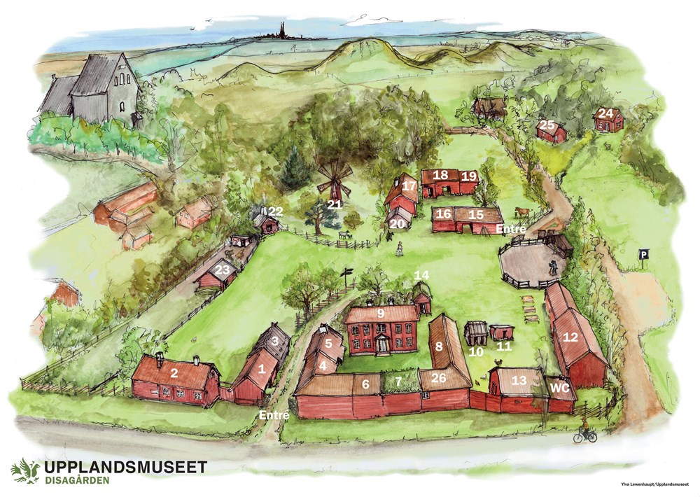 The Historic Buildings at Disagården