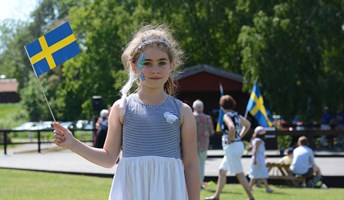 Bild för Nationaldagsfirande / National Day of Sweden